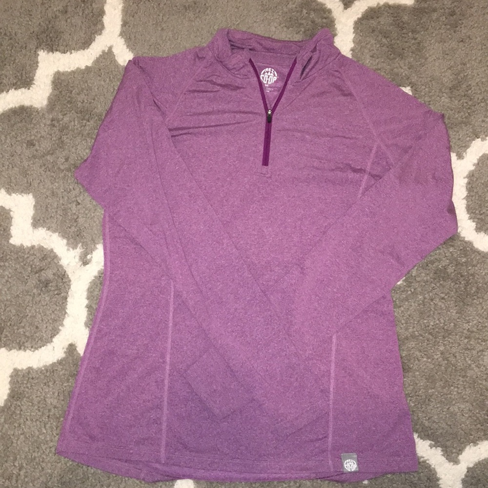 Medium Purple REI half zip - Picture 2 of 5